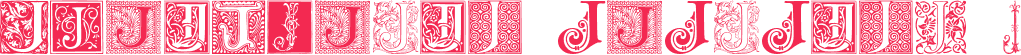 ORNAMENTAL INITIALS J